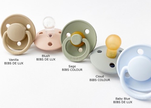 BIBS 圓形奶嘴示意圖
