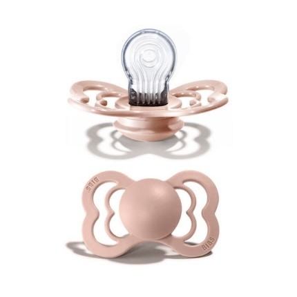 BIBS 對稱形狀奶嘴示意圖