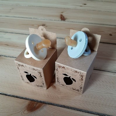 拇指形狀奶嘴示意圖