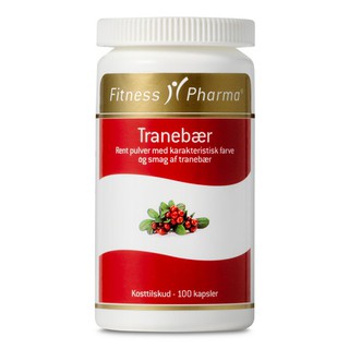 瑪雅邁麥【在台現貨】丹麥Fitness pharma 蔓越莓 精華100粒