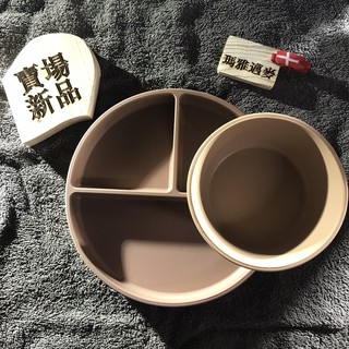 瑪雅邁麥【在台現貨】Mushie ★新品★ 兒童學習餐具(矽膠碗/矽膠盤子) 有吸盤
